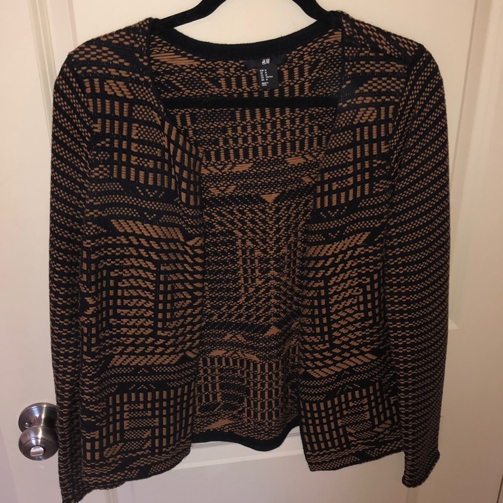 Knit Geometric Sweater